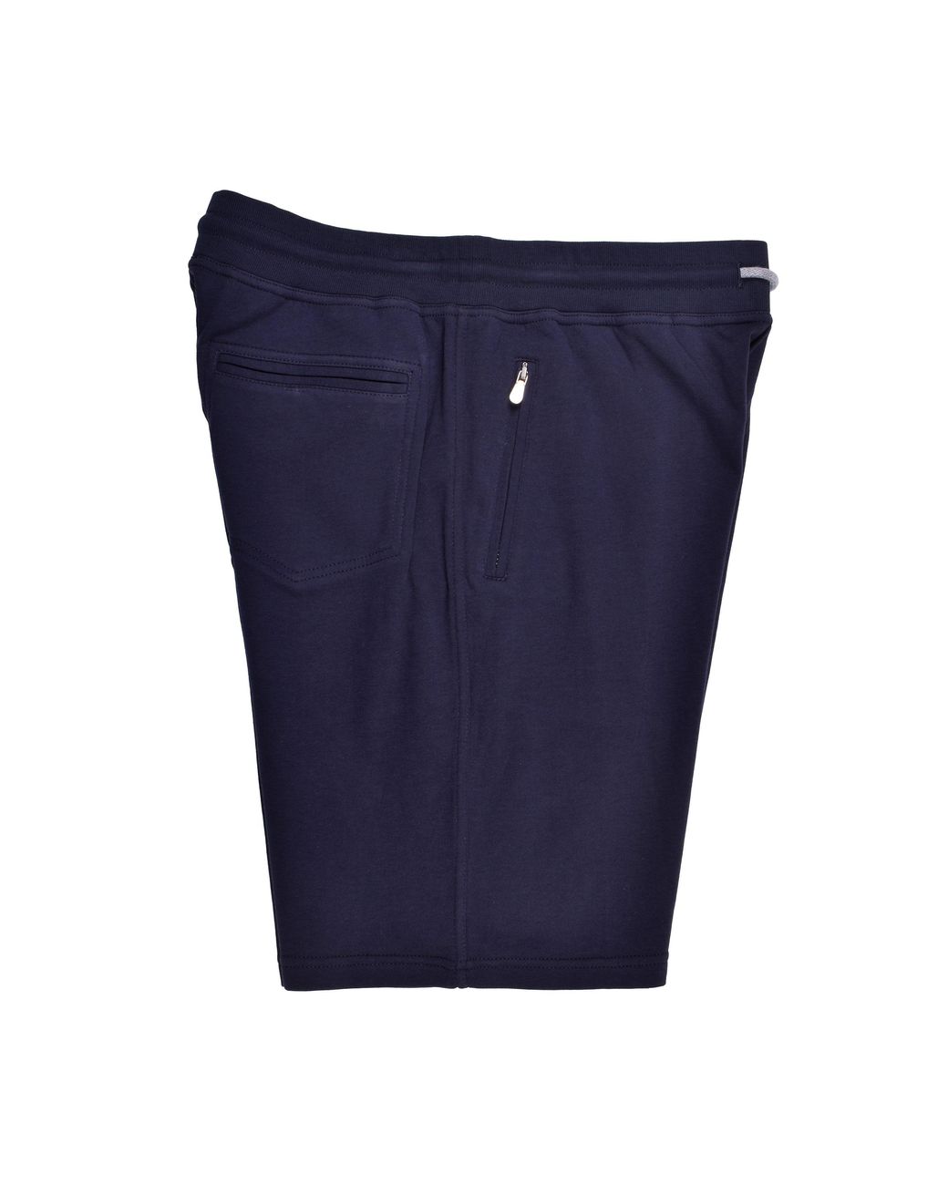 Brunello Cucinelli Blue Dark Tailored Shorts for men
