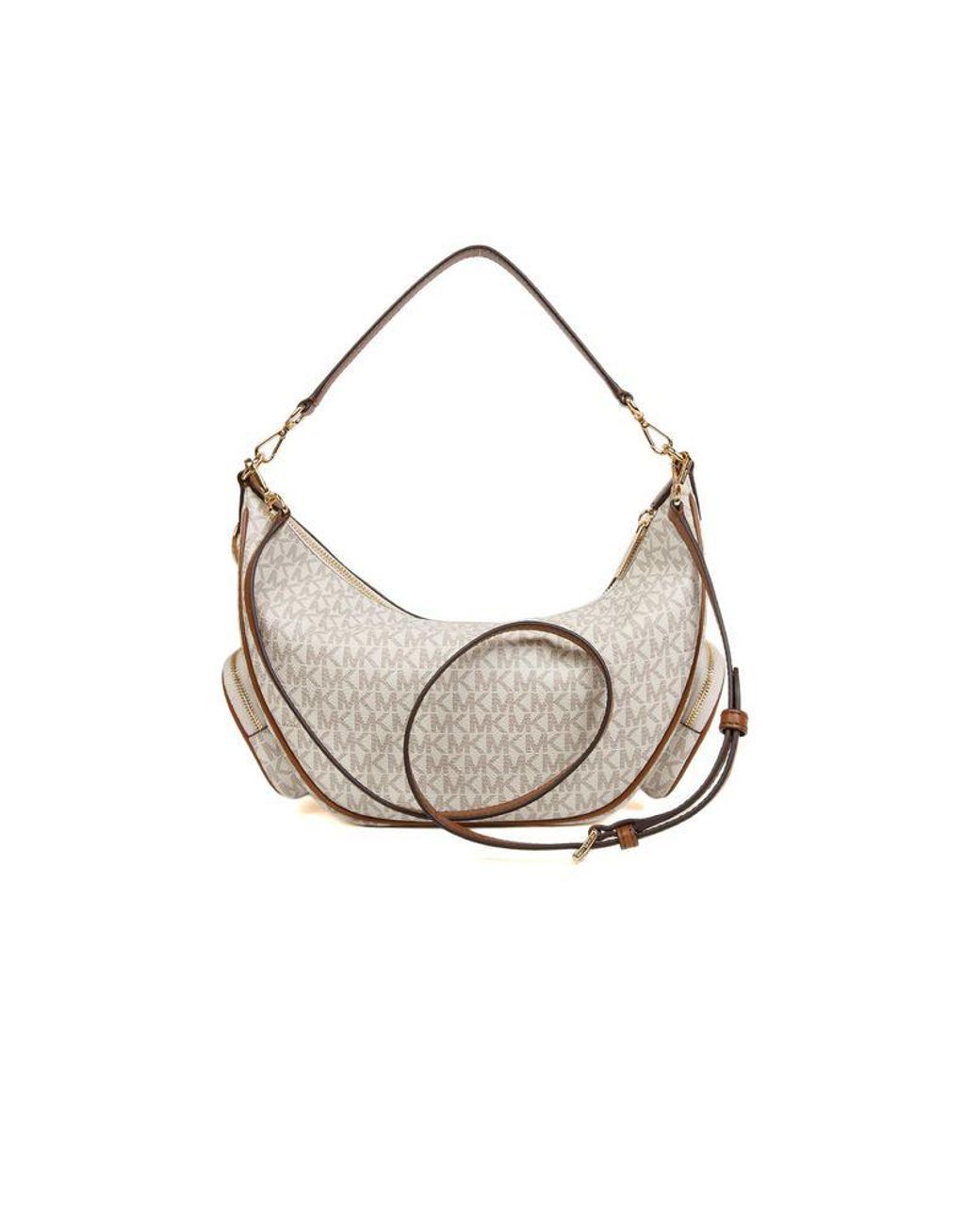 Michael Kors Metallic Shoulder Bag Polyvinyl Chloride Shoulder-Bags