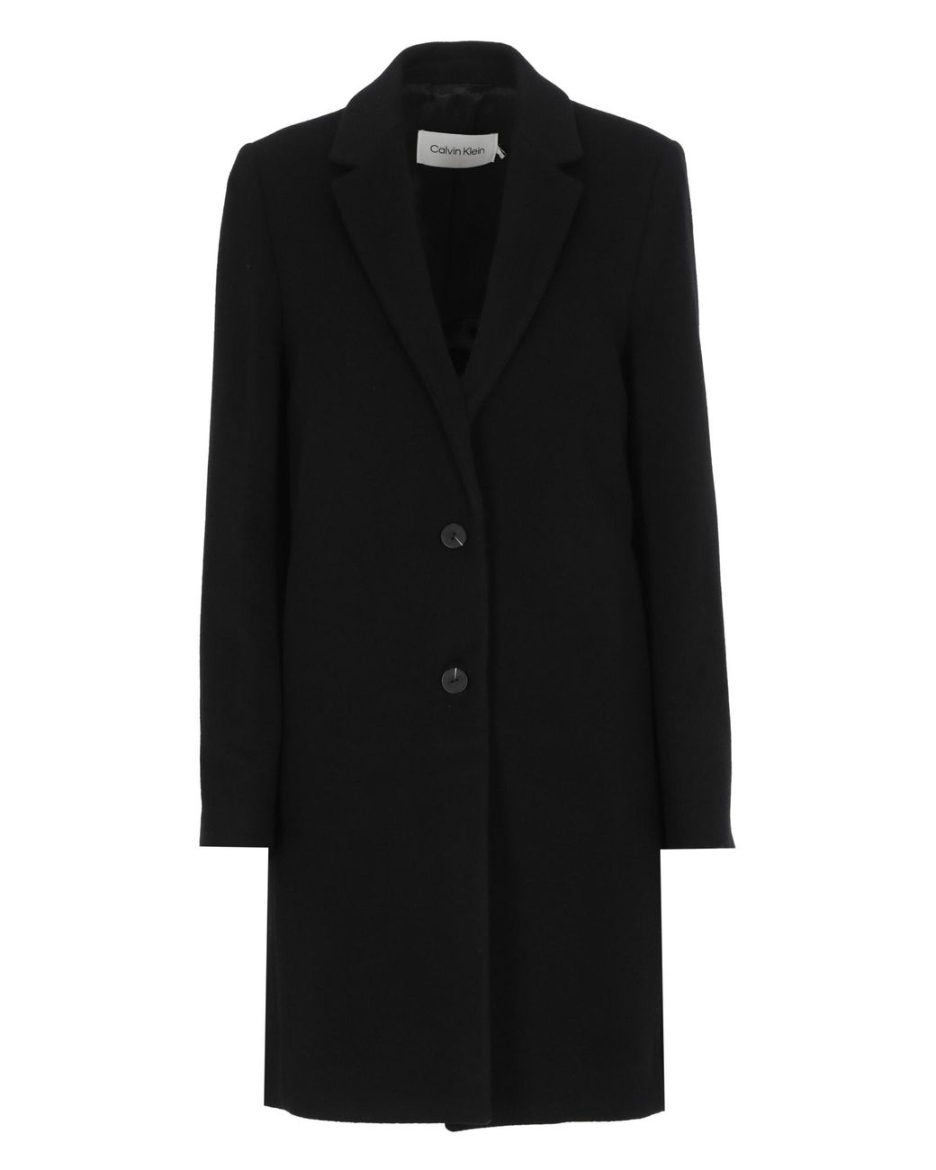 lipsy wool blend crombie coat