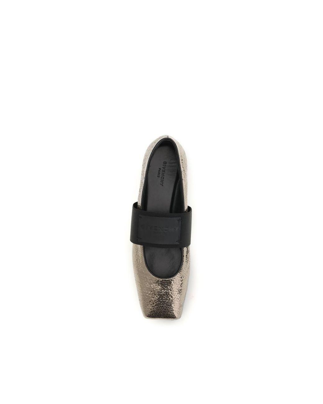 Givenchy Multicolor Gold Calf Leather Bos Taurus Ballet Flats