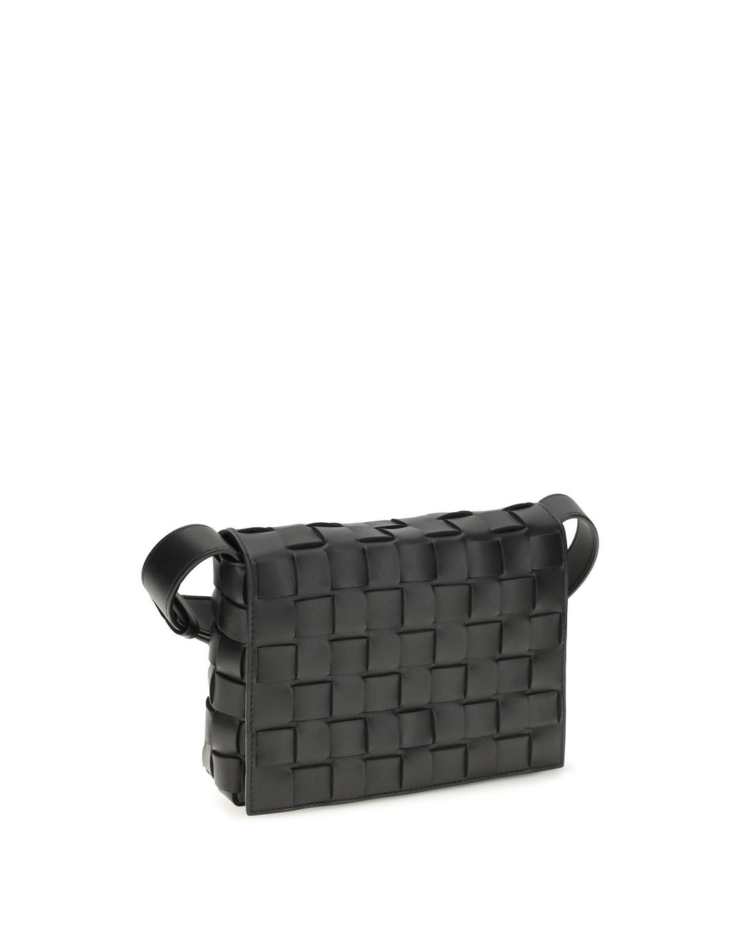 Bottega Veneta Gray Messenger Crossbody Bag Orto- Calf Leather Shoulder for men