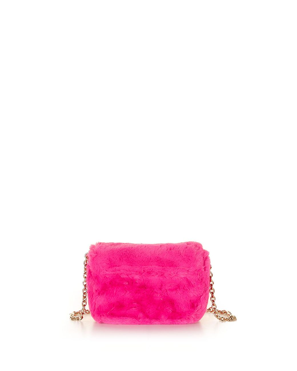 Furla Metropolis Mini Teddy Shoulder Bag in Pink