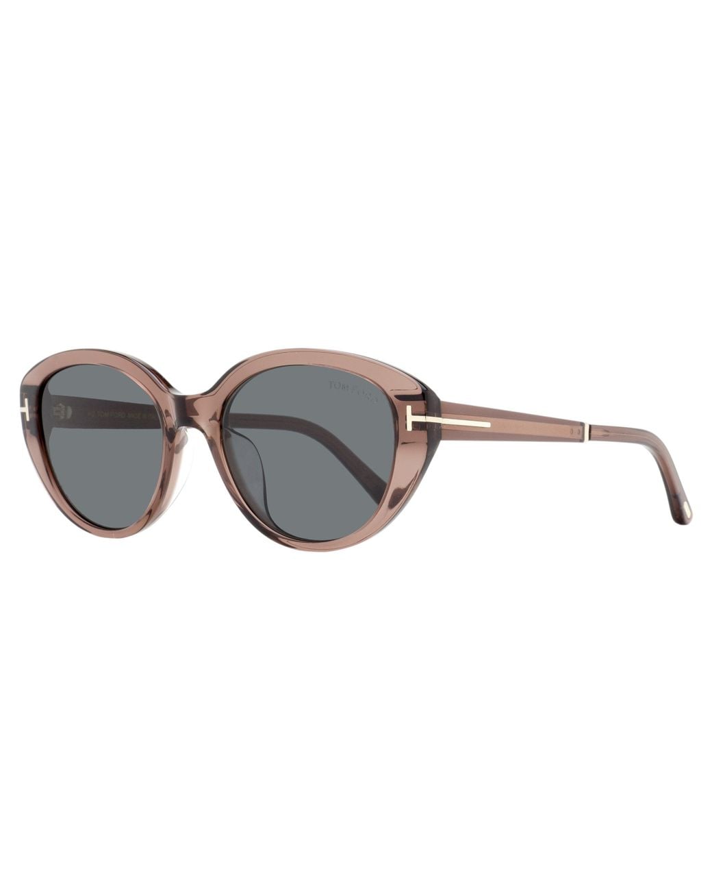 Tom Ford Black Alt Fit Cat Eye Sunglasses Tf1246K 45A 54Mm Plastic (Acetate)