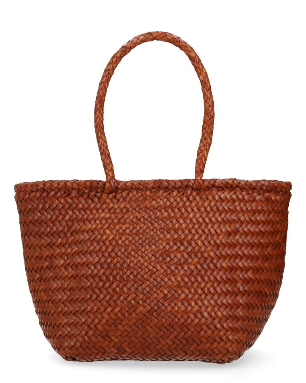 Dragon Diffusion Brown Dragon Diffusion Grace Basket Shoulder Bag