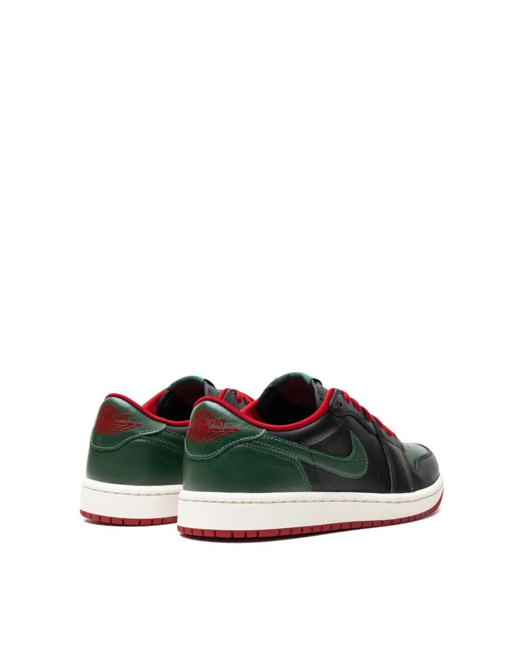 Nike White Nike Air Jordan 1 Retro Low Sneaker