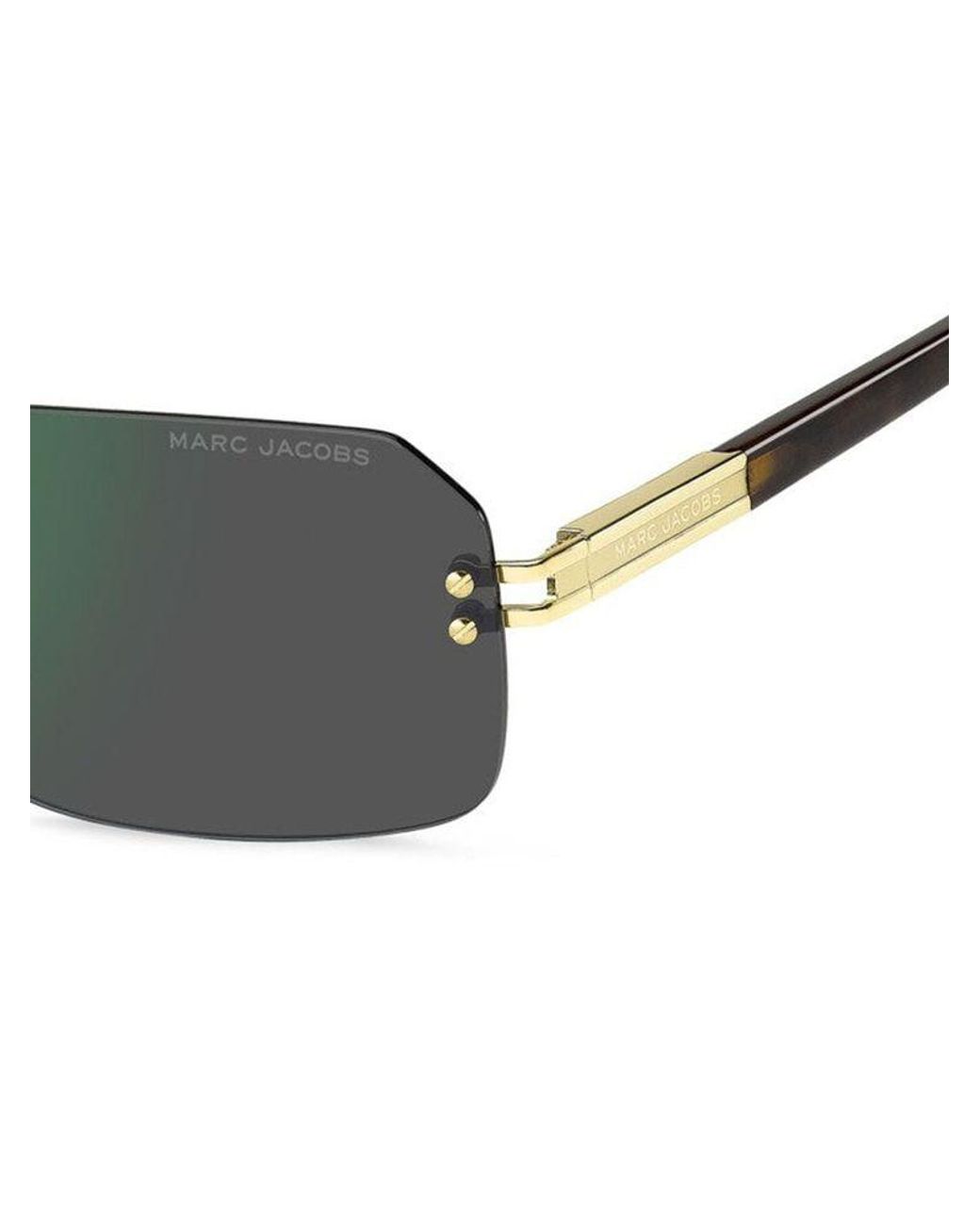 Marc Jacobs Green Sunglasses Metal (Other) Eyewear