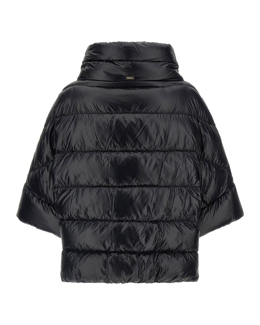 Herno Black Ultralight Hood Down Jacket