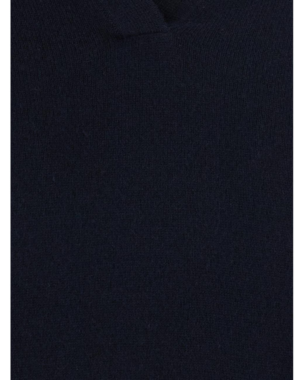 Lisa Yang Blue Sweater Katriel Cashmere Knitted Tops