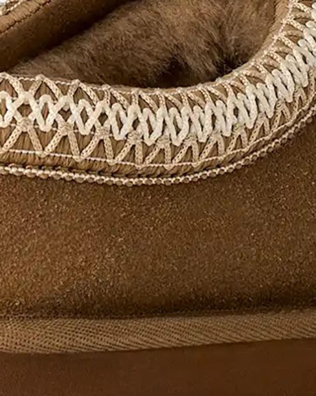 Ugg Brown Tasman Ii Slippers Leather Flat Shoes