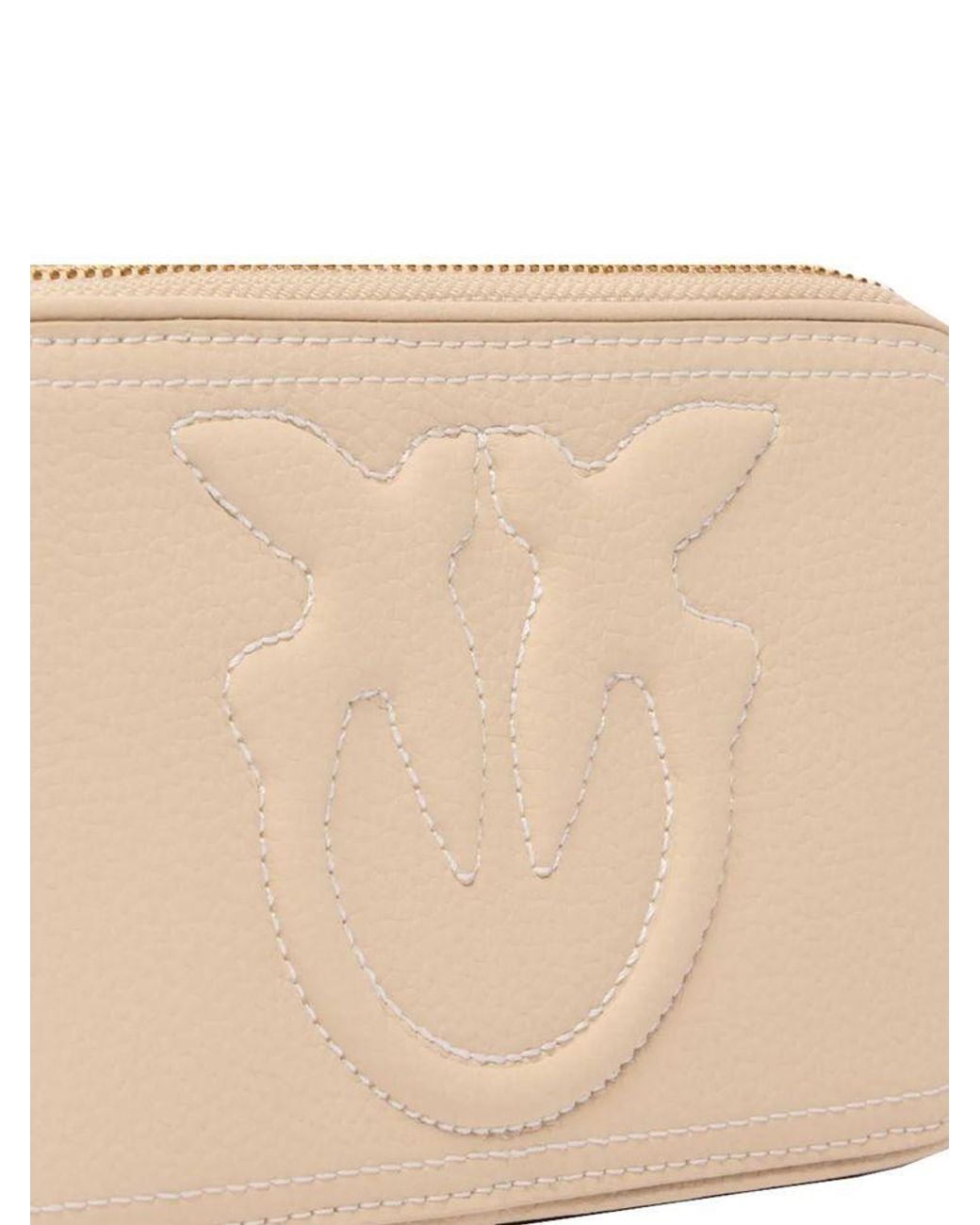 Pinko Natural Crossbody Bag Sheep Leather Crossbody-Bags