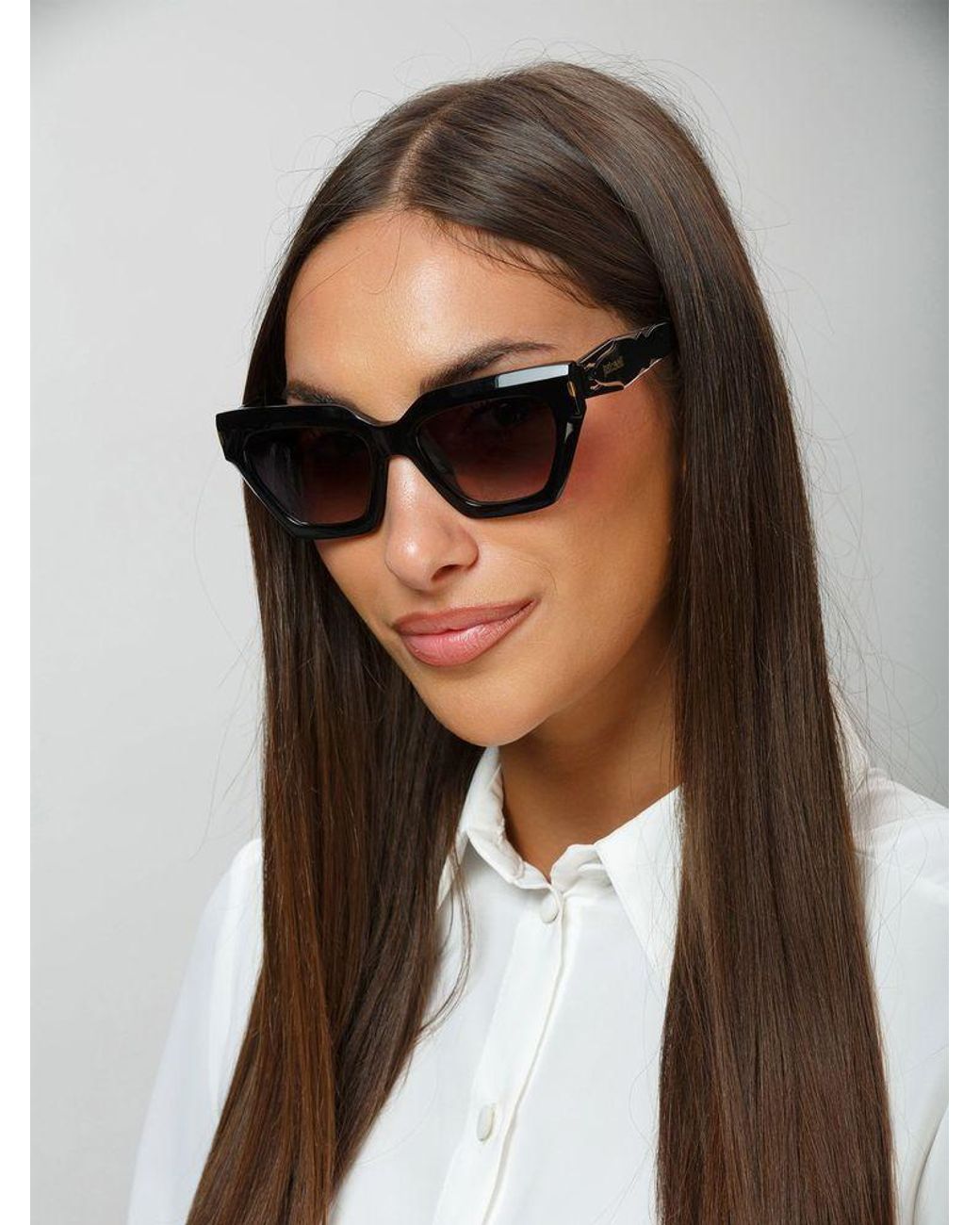 Just Cavalli Brown Sunglasses Acetate Eyewear
