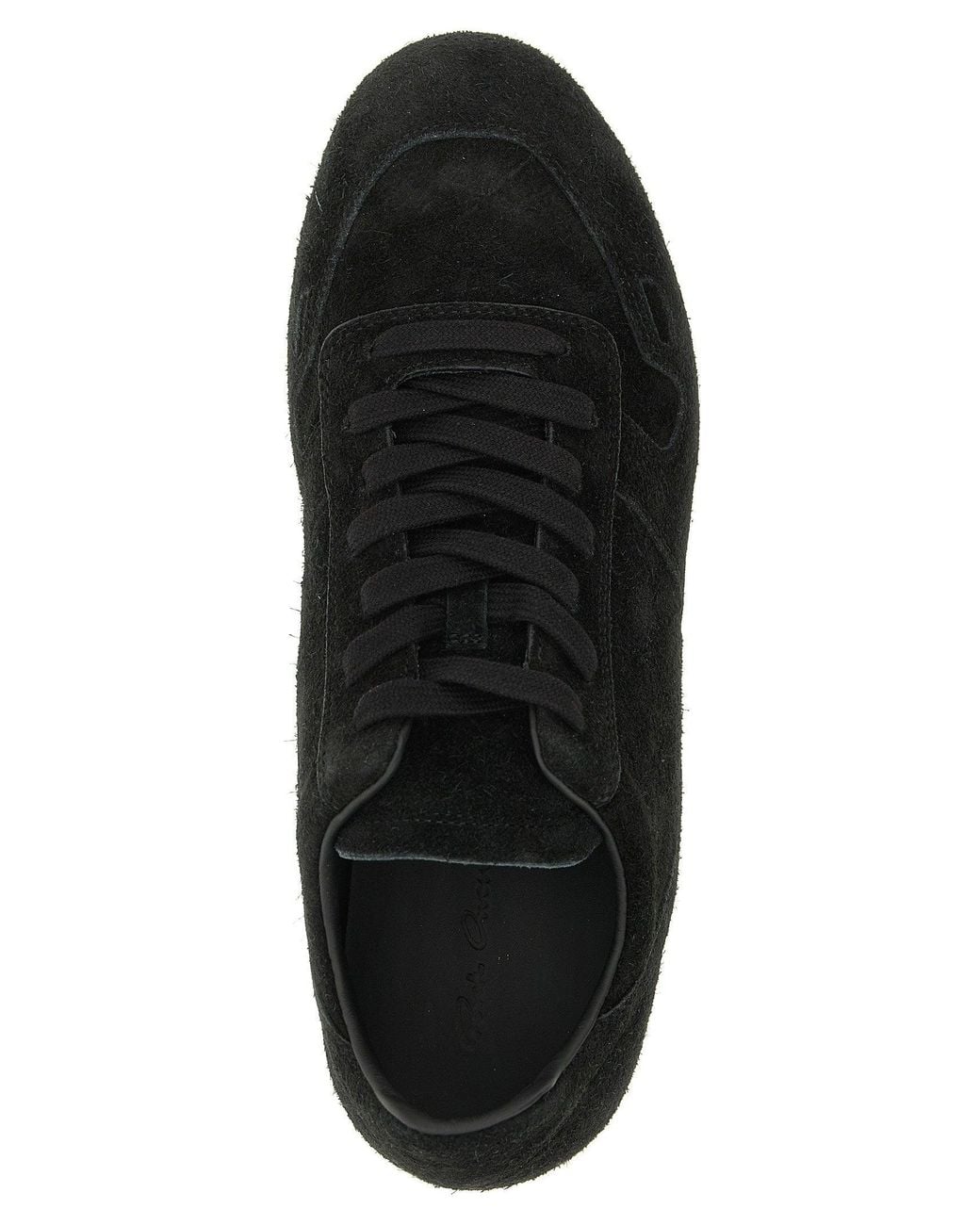 Rick Owens Black Minimal Sneaks Sneaker for men