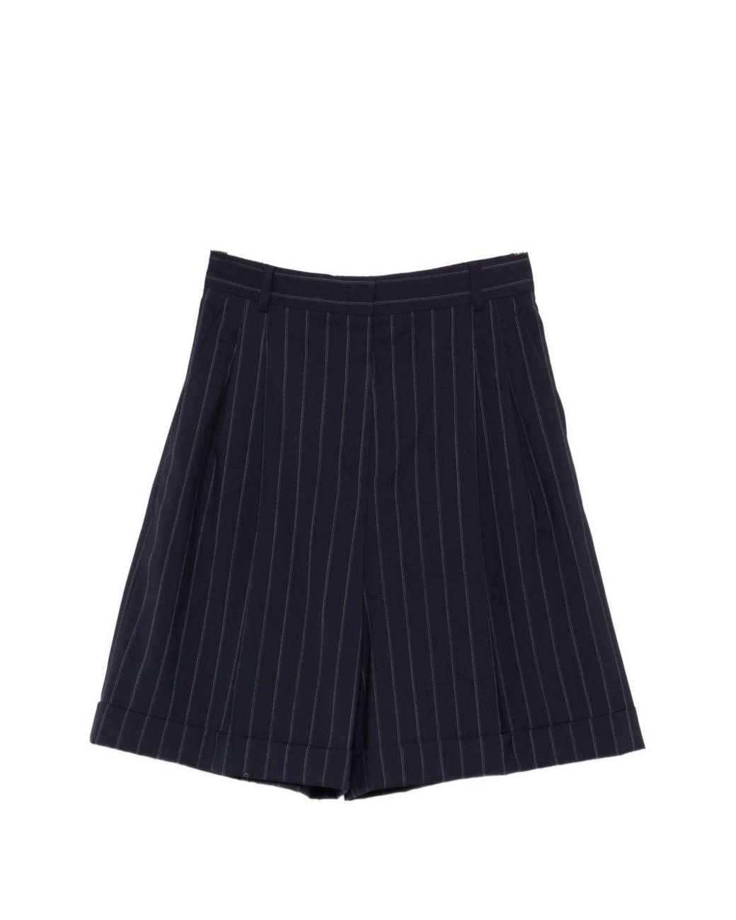 Max Mara Blue 'Era' Bermuda Shorts