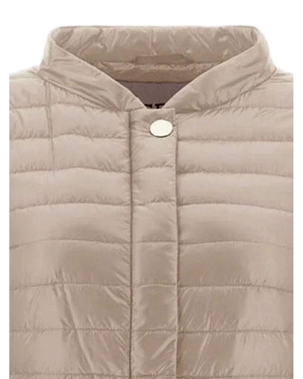 Herno Natural Nylon Short Down Jacket