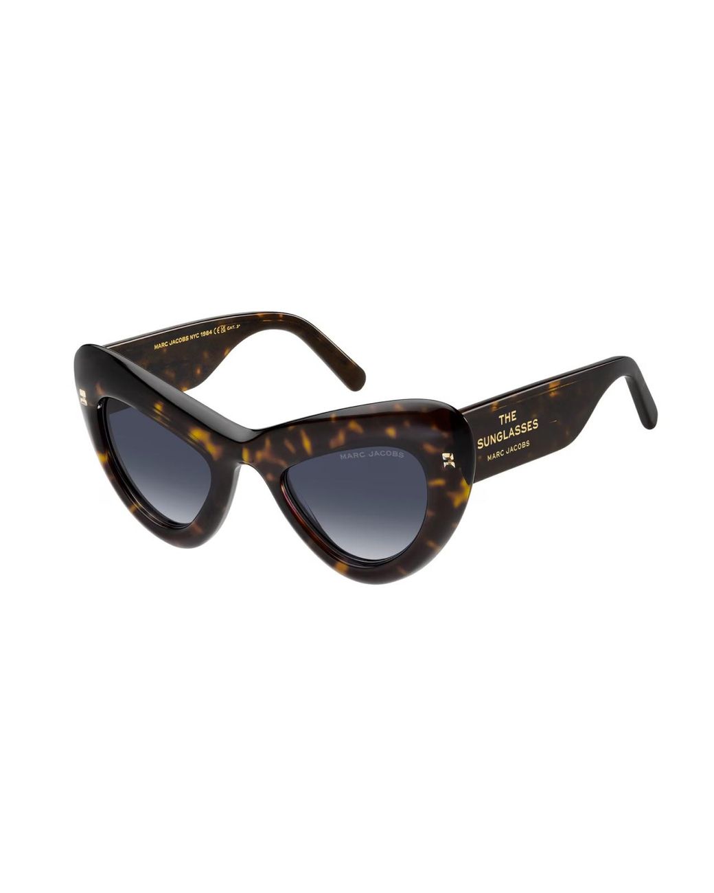 Marc Jacobs Black 798S Cat-Eye Sunglasses
