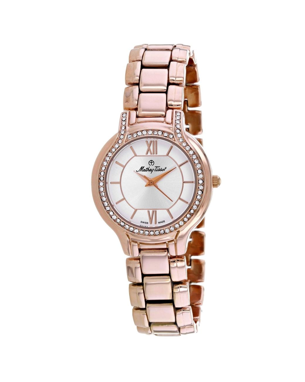 Mathey-Tissot Metallic Mathey Tissot Watch — Rose