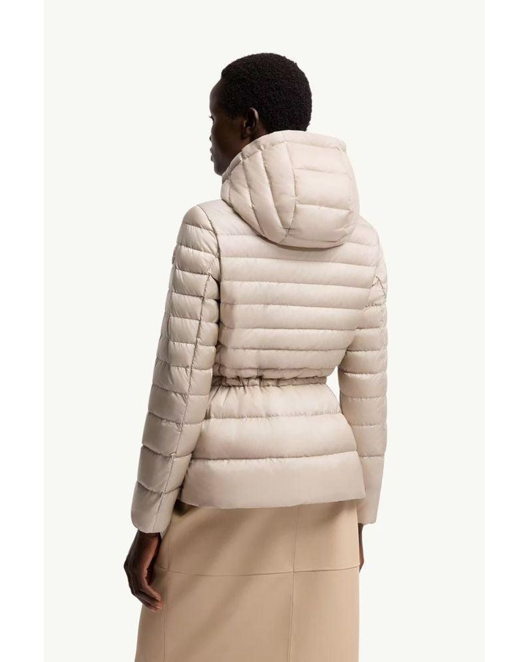 Moncler Natural Moncler Down Jacket