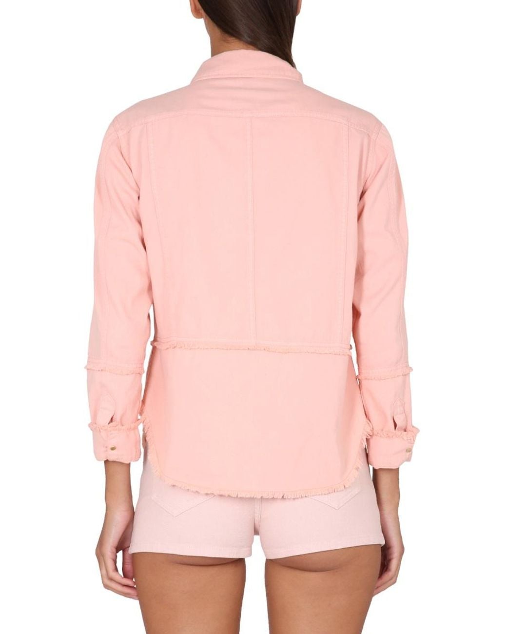 Tom Ford Pink Cotton Denim Shirt
