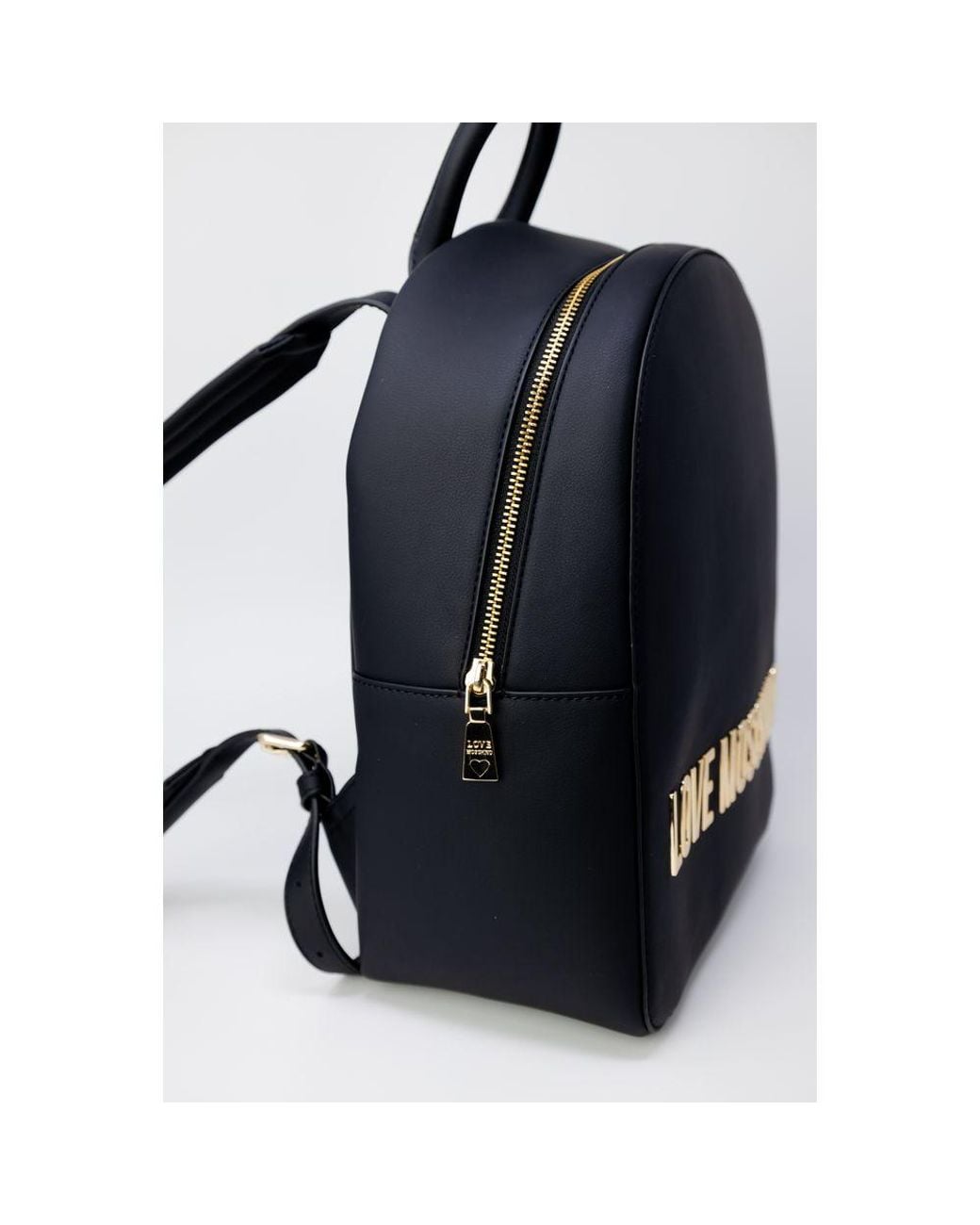 Love Moschino Black Polyethylene Backpack