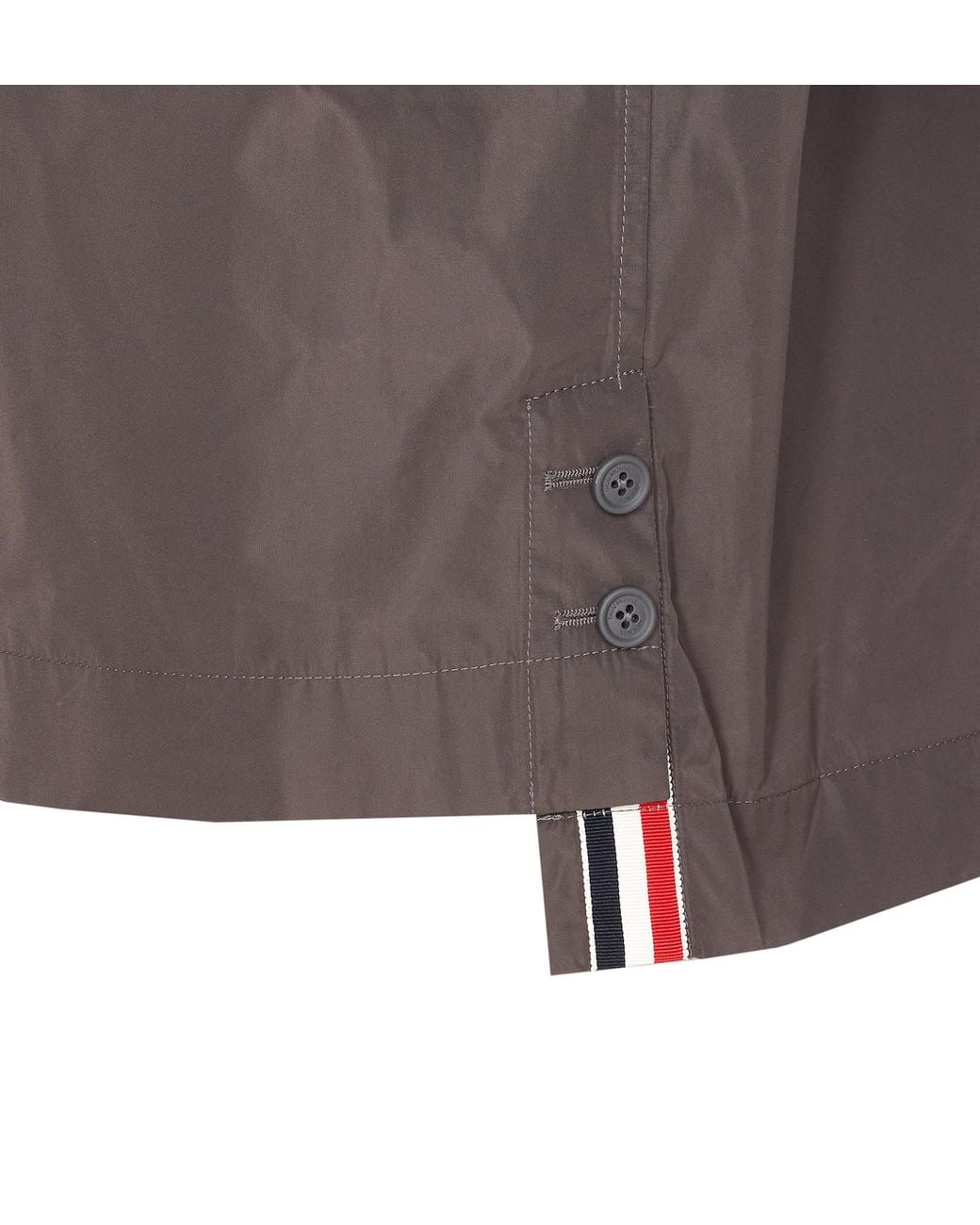 Thom Browne Brown Memory Tech Jacket for men