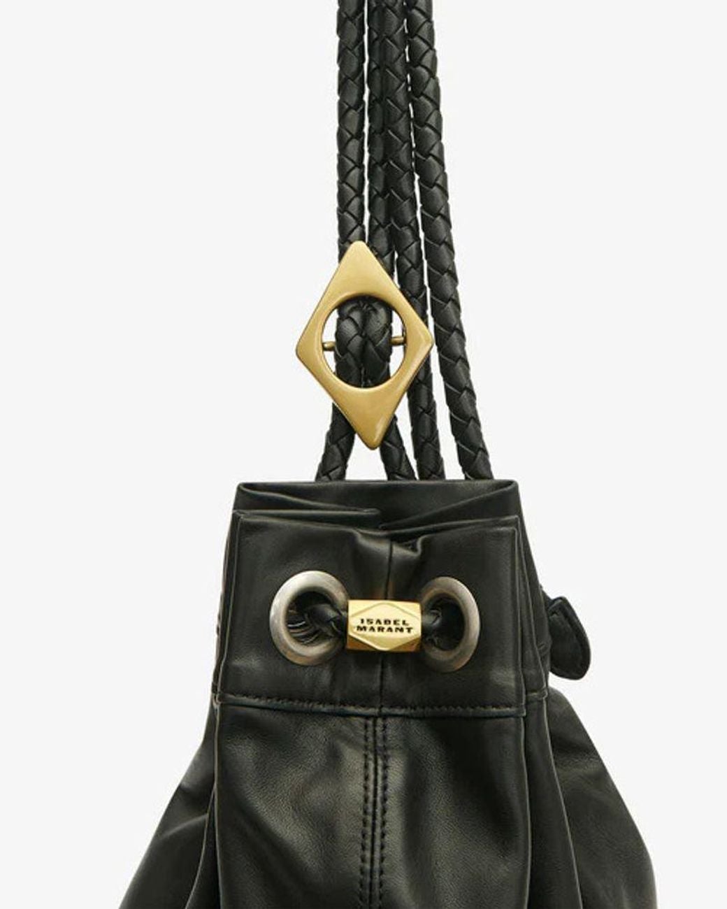 Isabel Marant Black Isabel Marant Leather Hobo Bag