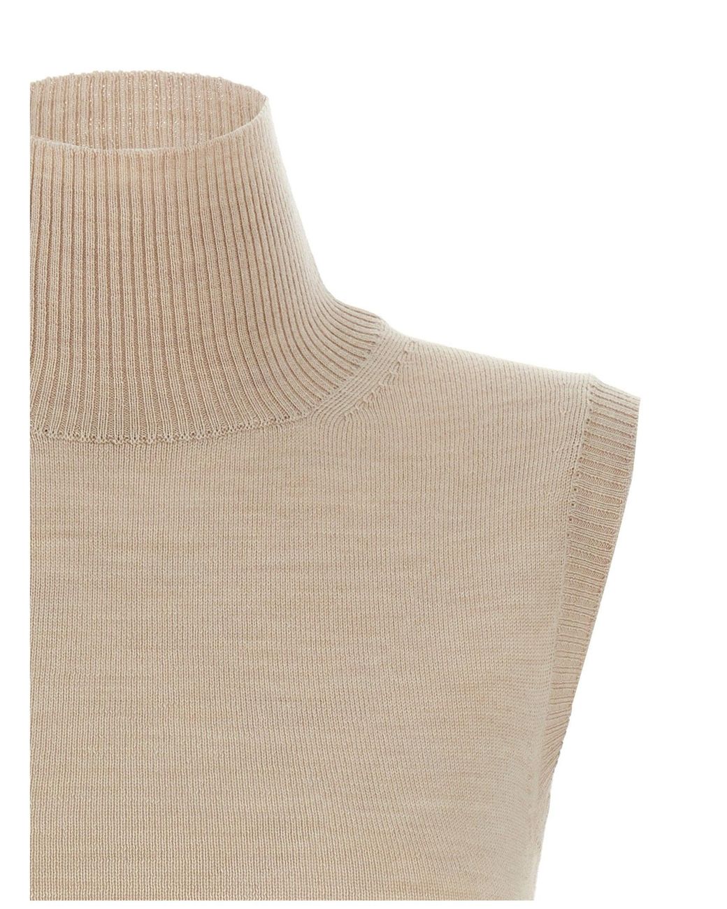Sportmax Natural Vertigo Tank Top