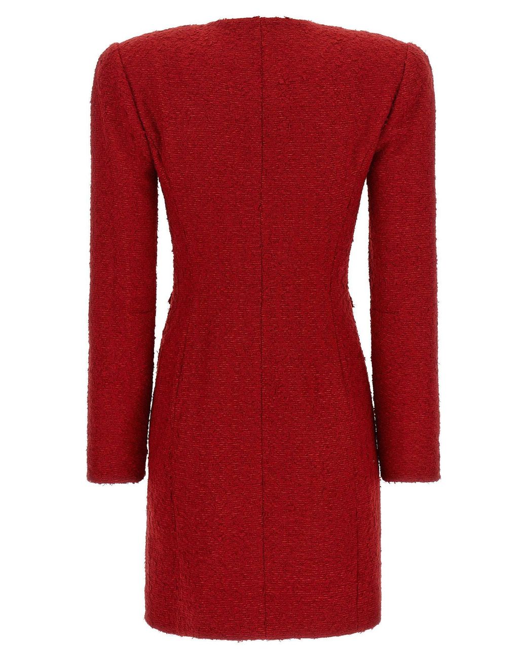 Magda Butrym Red Blazer Dress
