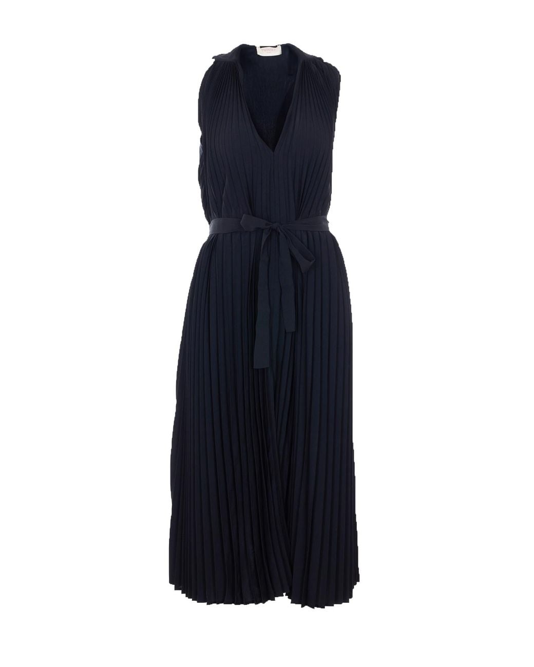 Twinset Blue Dresses Cotton