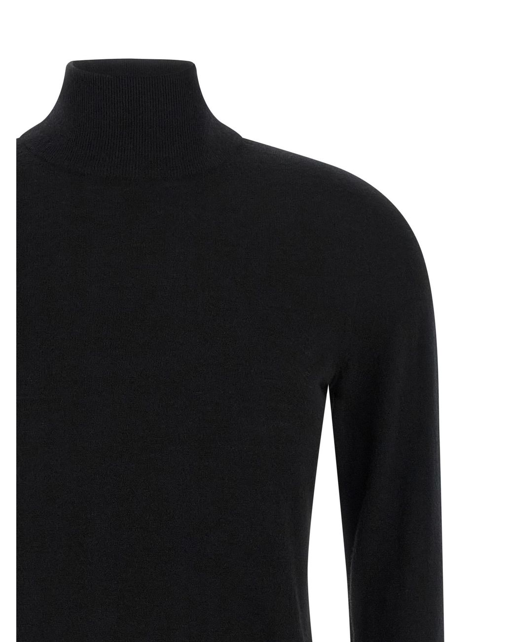 Max Mara Black 'Meana' Turtleneck Sweater