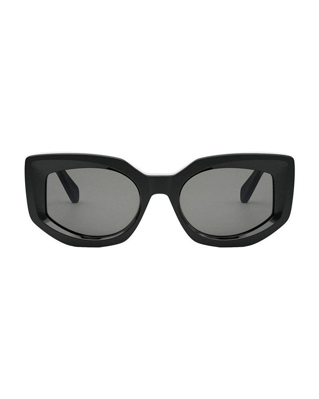Céline Black Sunglasses Cat Eye Full Rim, Shiny Frame And Lens Cl40277I01A