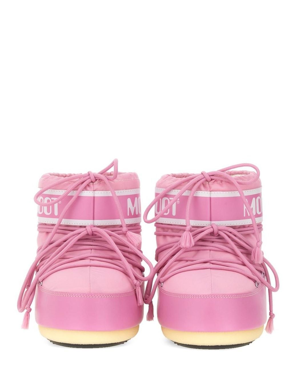 Moon Boot Pink Icon Low Boots Polyamide