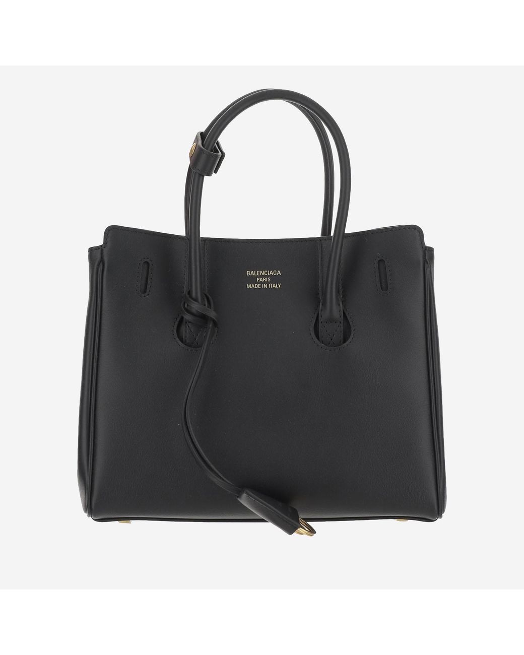 Balenciaga Black Hampton Mini Carry All Bag Domesticated Calf Leather Shoulder
