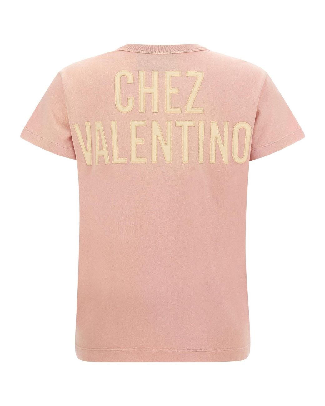 Valentino Garavani Panther Lady T-shirt Pink