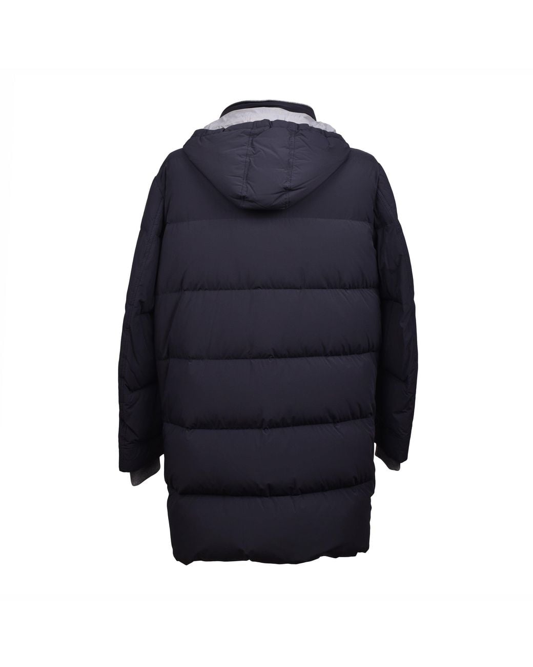 Brunello Cucinelli Blue Medium Puffer Jacket Clothing for men