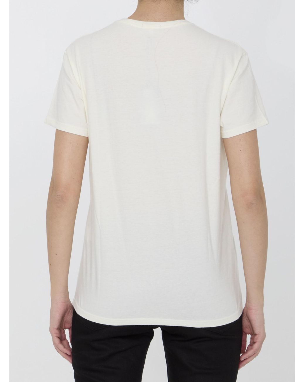 R13 Printed T shirt in White Lyst UK