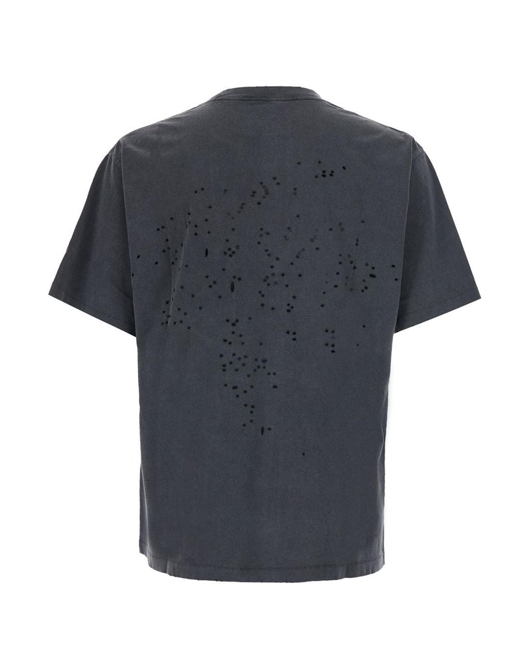 Satisfy Black Mothtech T-Shirt Cotton T-Shirts And Polos for men