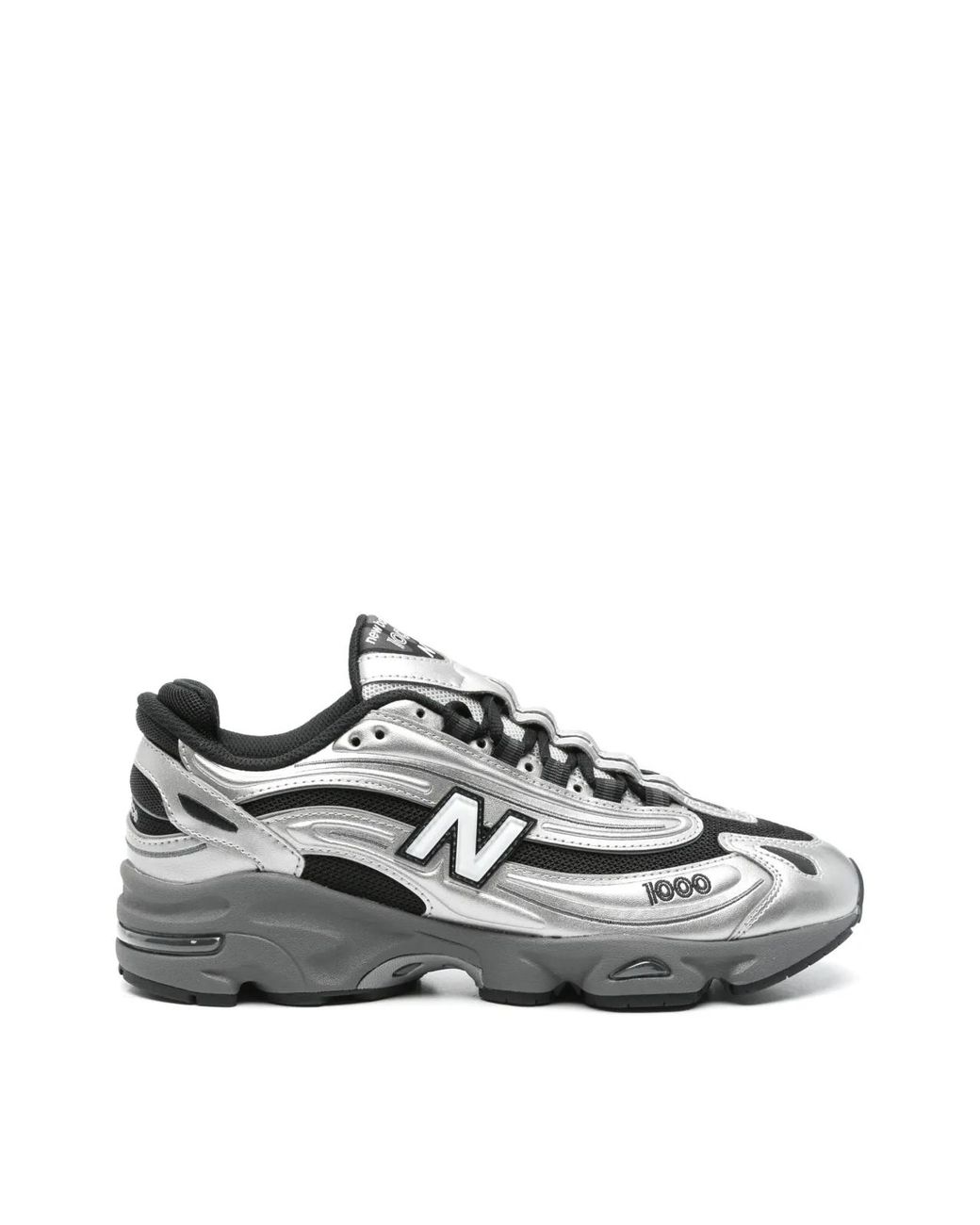 New Balance White 1000- Metallic Sneakers Shoes for men