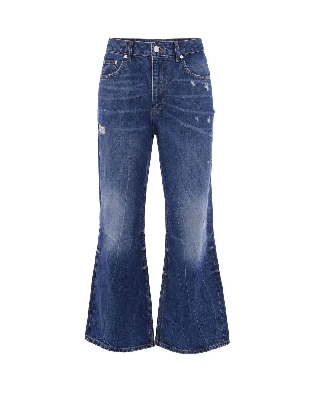 flâneur Blue Relaxed Jeans Cotton for men