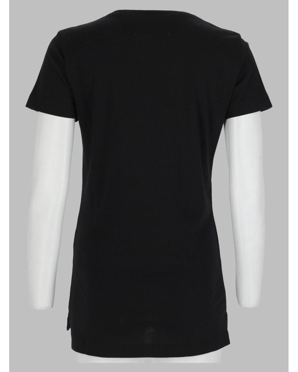 Vivienne Westwood Black Lollo Logo T-Shirt Cotton T-Shirts And Polos