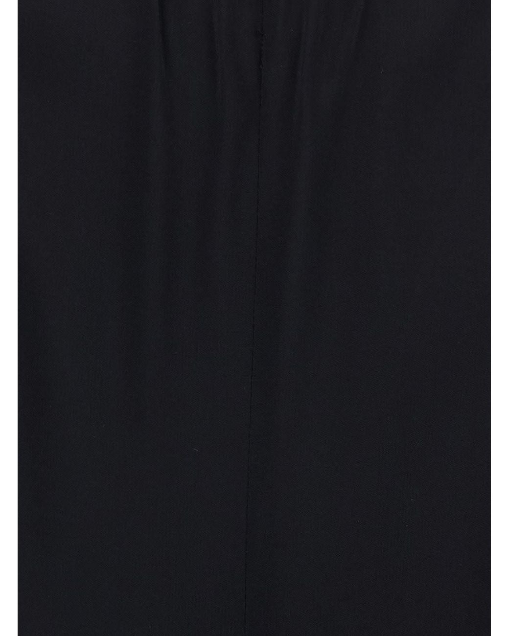 Jucca Black Pants With Elastic Waistband