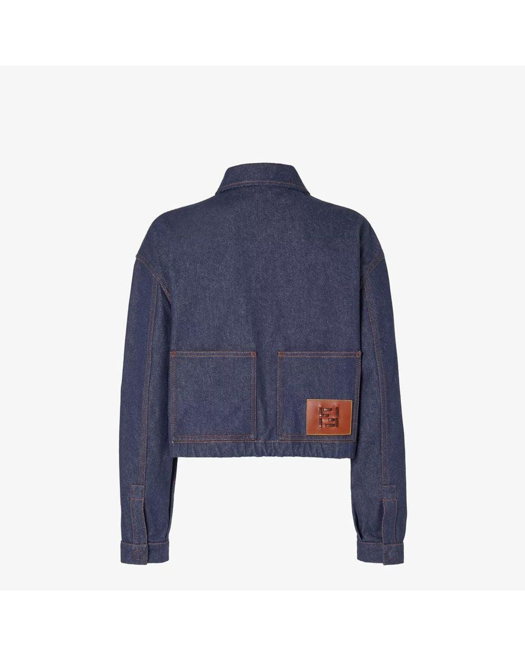 Fendi Blue Fendi Denim Jacket