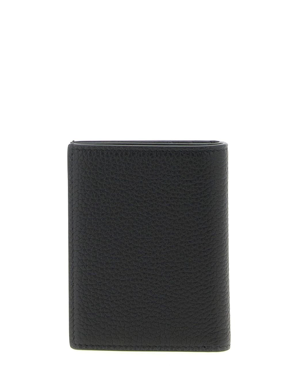 Tom Ford Black Grain Leather Card Case