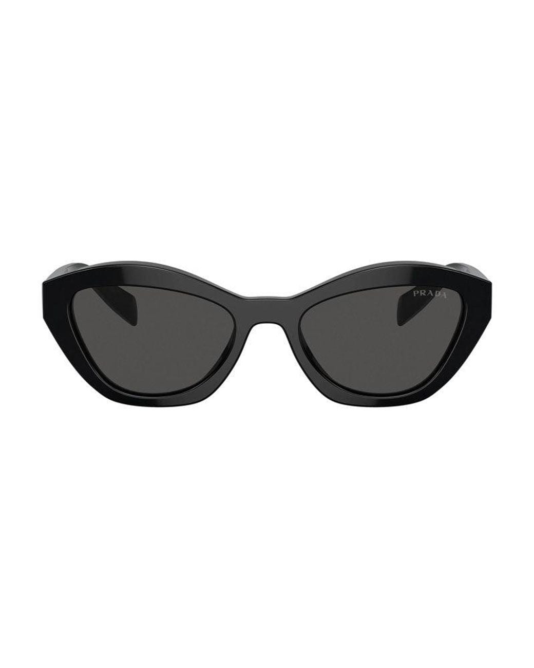 Prada Black Sunglasses Cat Eye Full Rim, Frame And Dark Lens Pra02S16K08Z