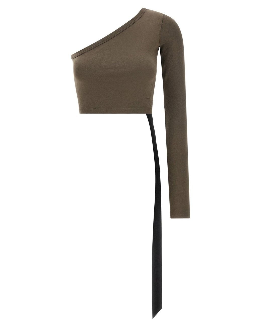 Rick Owens Gray Ziggy Top