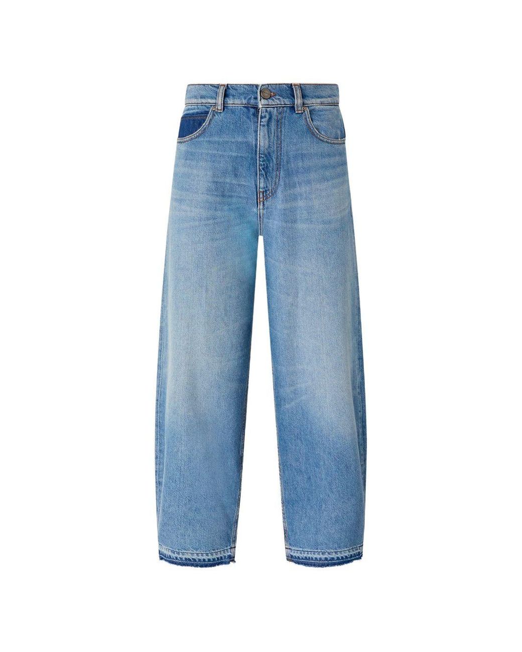 Pinko Blue Trousers Co Ly