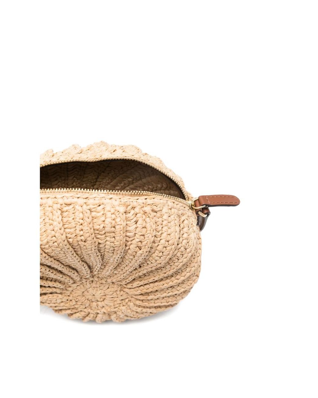 Anya Hindmarch Natural Raffia Crab Detail Shoulder Bag Raffia: 100. Tote