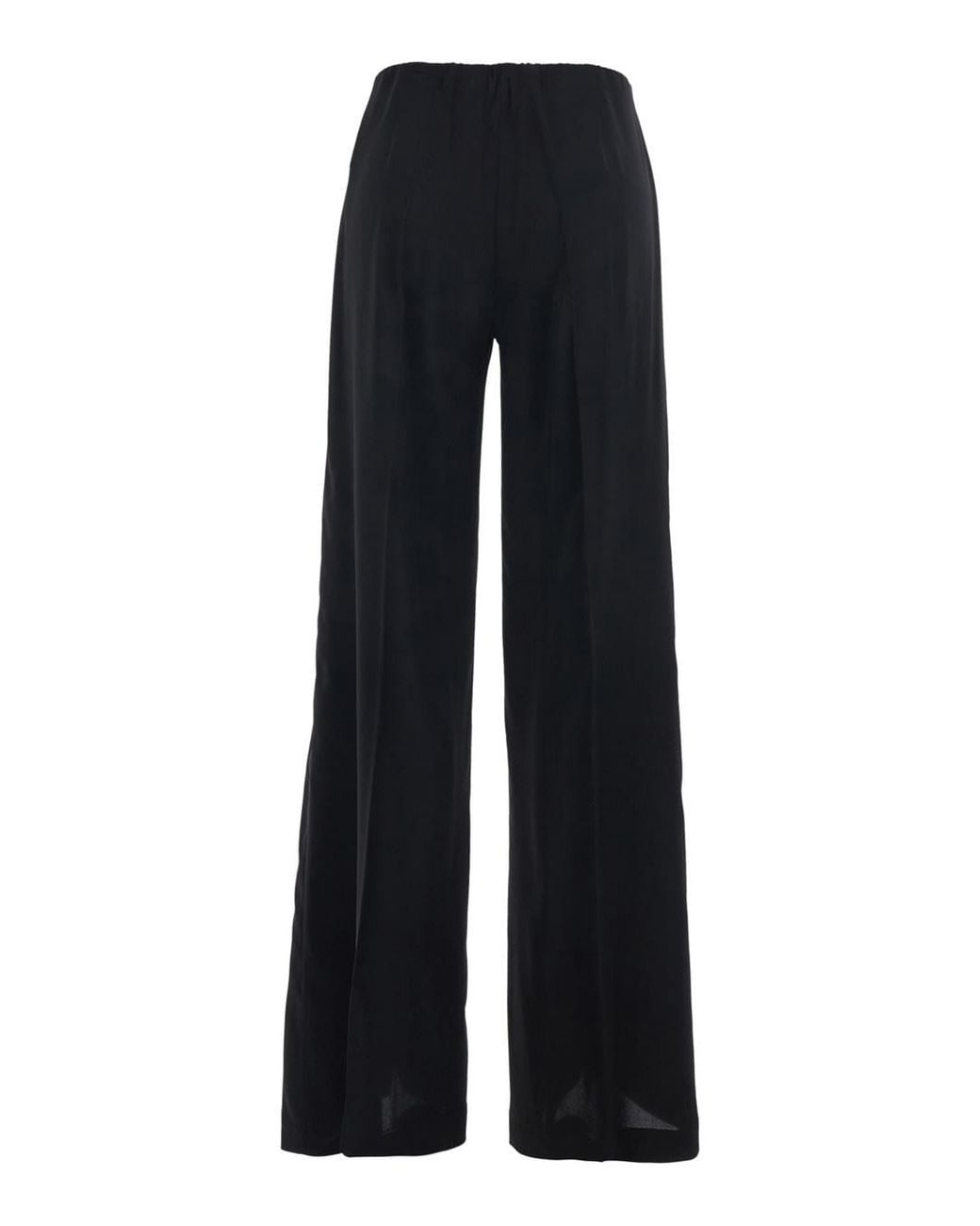 Jucca Black Pants With Elastic Waistband