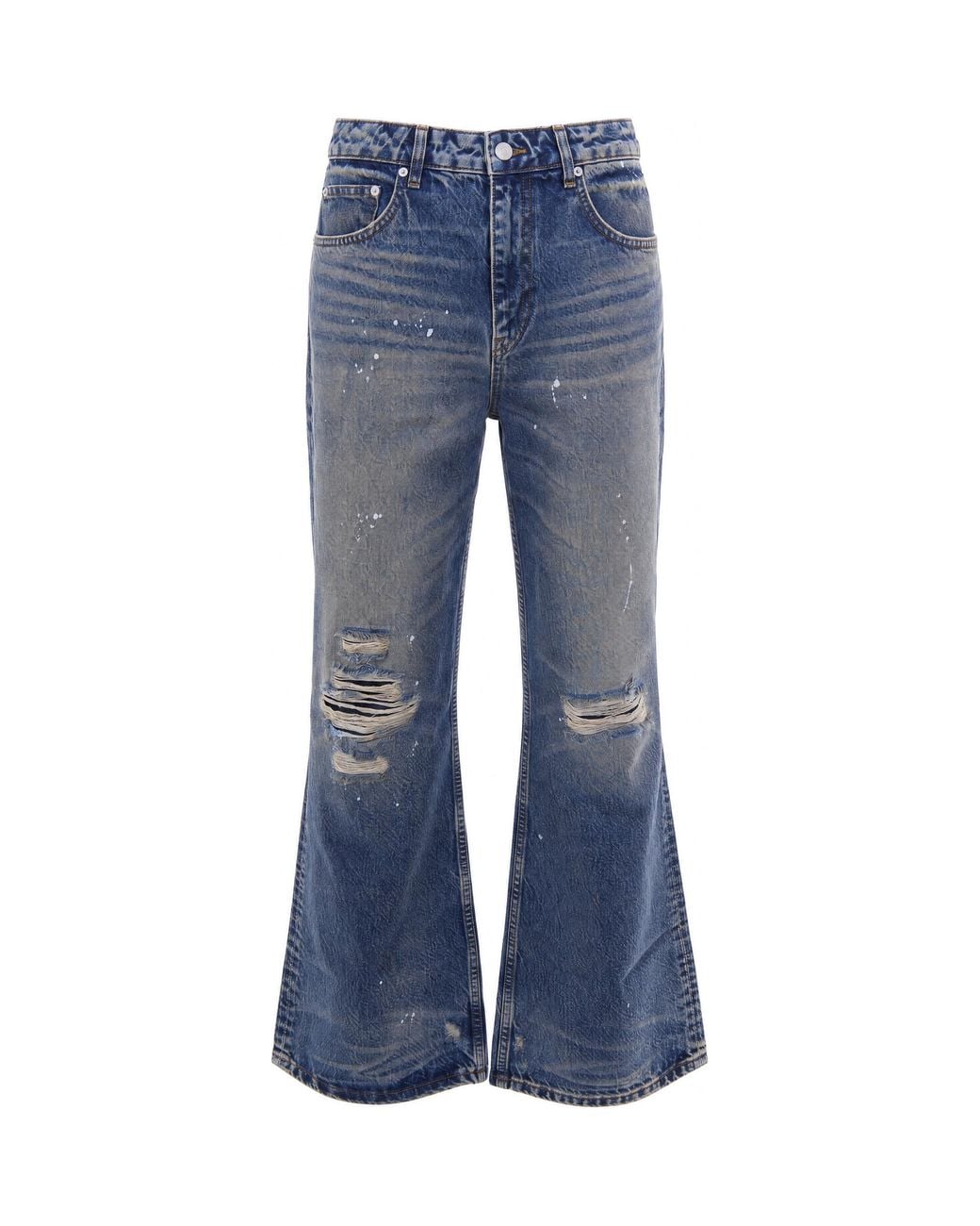 flâneur Blue Relaxed Jeans Cotton for men
