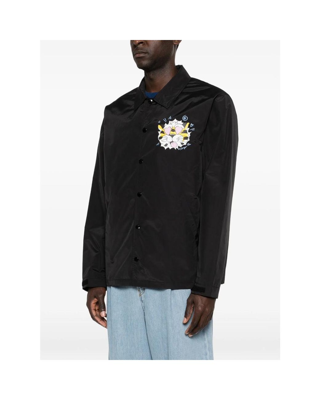 KENZO Black Jackets for men