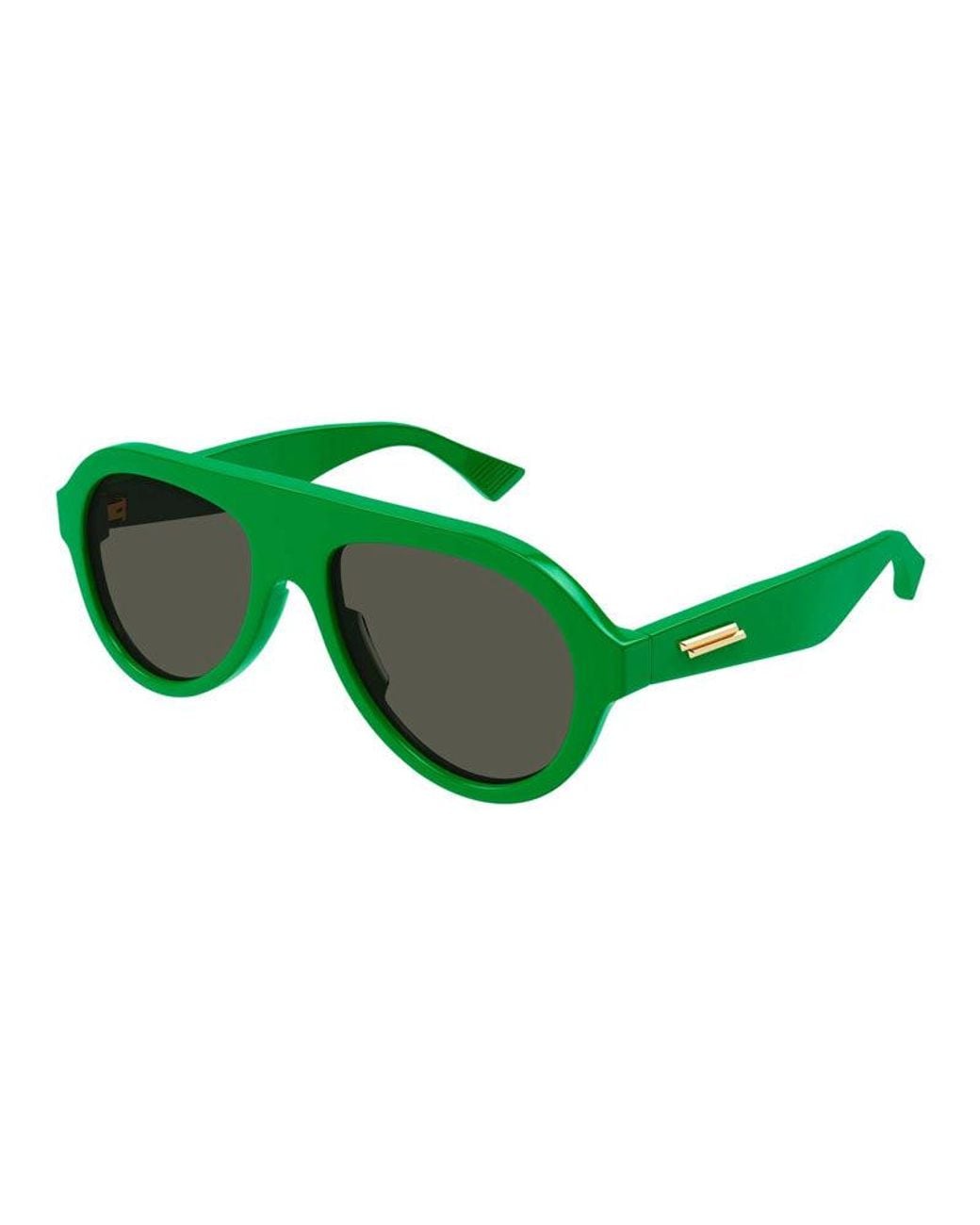 Bottega Veneta Green Bv1214S Mini Sunglasses For for men